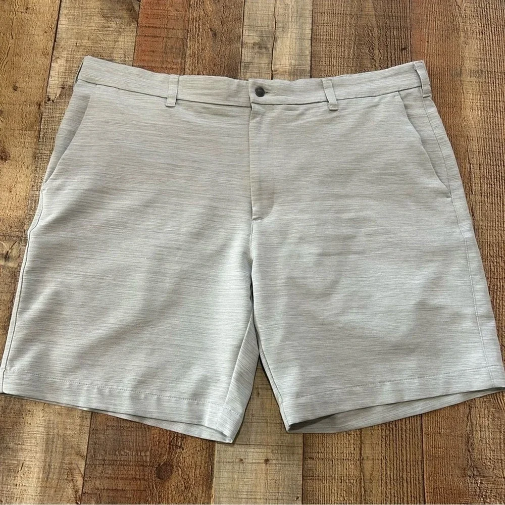 Callaway Men's Performance Golf Shorts 40 Gray Space Dye Stretch